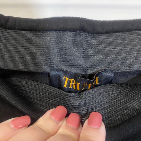 TRUTH by Republic NWT Faux Suede Leather Pant with Ankle Zip Sz S - Picture 3 of 11